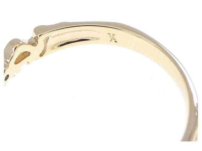 Autre Marque Vendome Ring aus K10 Gelbgold mit bunten Edelsteinen Golden - Ansicht 4