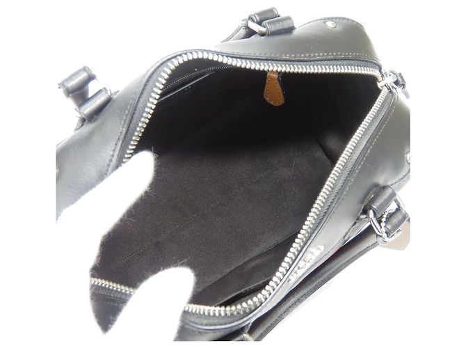 Borsa 2way Coach Mini Boston in PVC e pelle Nero Multicolore - vista 16