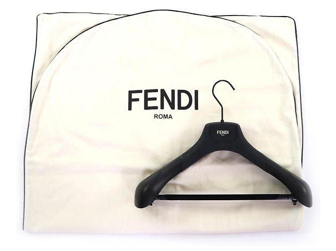 Abrigo largo de piel de visón Fendi Azul Azul marino - vista 15