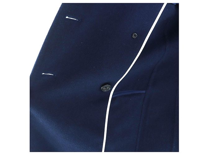 Abrigo largo de piel de visón Fendi Azul Azul marino - vista 5