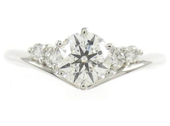 Autre Marque Anel Monnickendam de platina e diamante Prata - vista 2