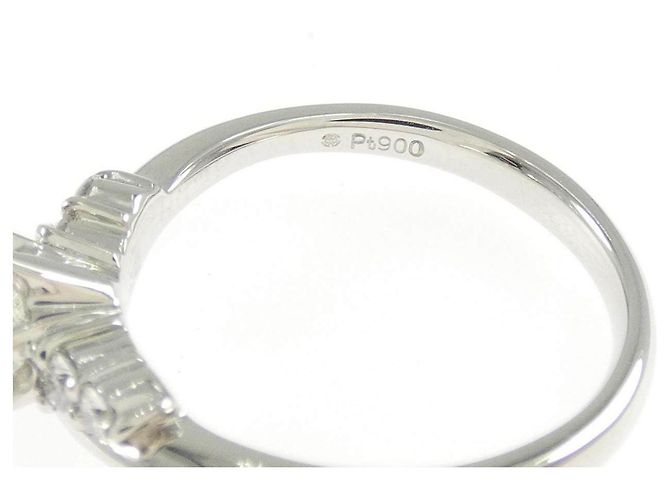 Autre Marque Anel Monnickendam de platina e diamante Prata - vista 4