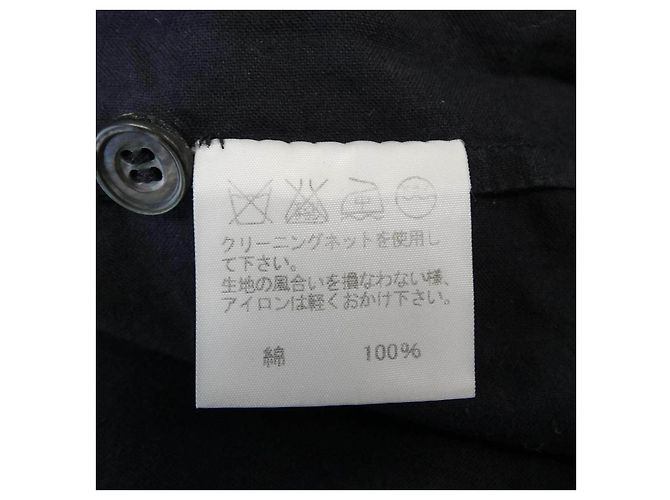 Autre Marque Camicia in cotone Haat Blu Blu navy - vista 3
