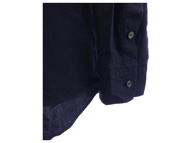 Autre Marque Camicia in cotone Haat Blu Blu navy - vista 6