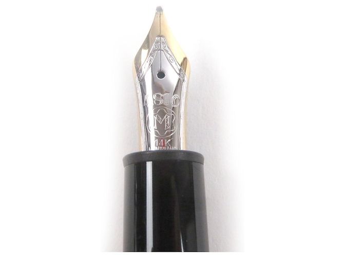 Montblanc Meisterstück 14K Füllfederhalter Schwarz - Ansicht 3
