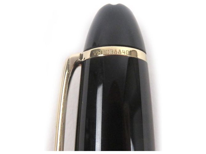 Montblanc Meisterstück 14K Füllfederhalter Schwarz - Ansicht 8