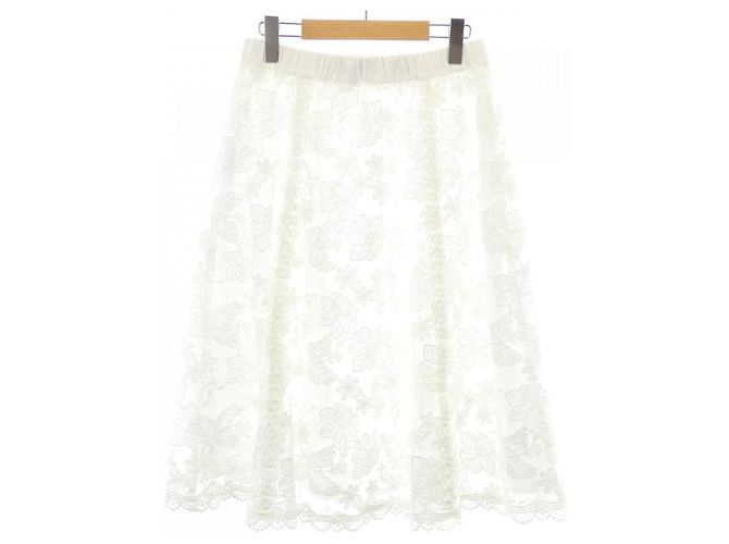 Autre Marque Falda Other Super Beauty Blanca Blanco - vista 2