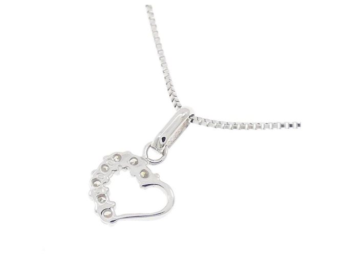 Autre Marque Collier en diamants Au750 Argenté - vue 4