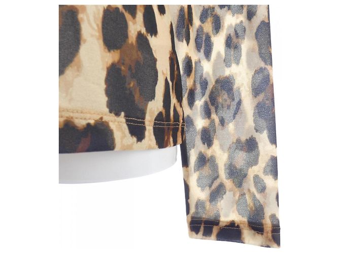 Autre Marque Top transparente de leopardo Ray Beams Negro Estampado de leopardo - vista 5