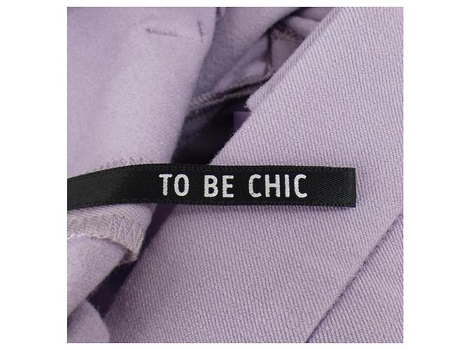 Autre Marque Calças TO BE CHIC Roxo - vista 4