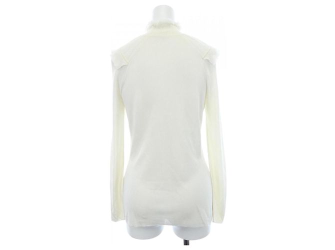 Hermès Hermes PULL MANCHES LONGUES Knitwear Bianco - vista 2