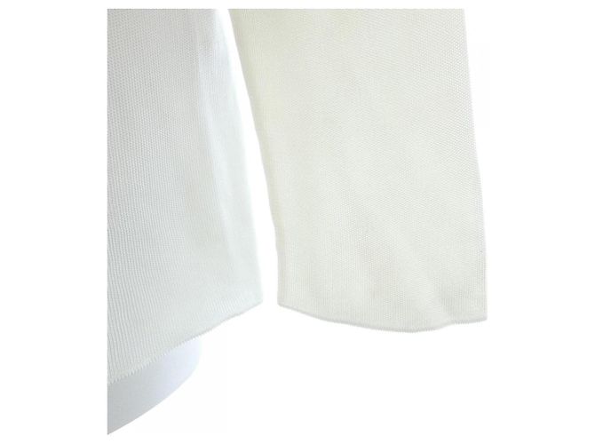 Hermès Hermes PULL MANCHES LONGUES Knitwear Bianco - vista 6