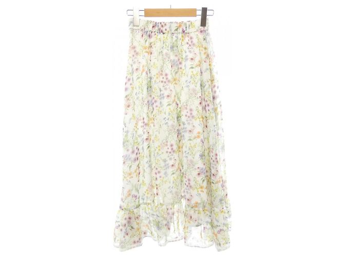 Autre Marque Gonna QUEENS COURT Bianco - vista 2