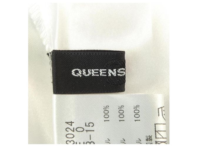 Autre Marque Gonna QUEENS COURT Bianco - vista 4