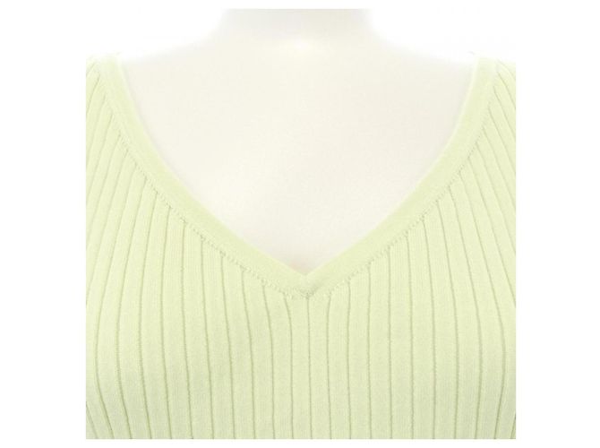 Autre Marque Top de punto Diagram Verde - vista 5