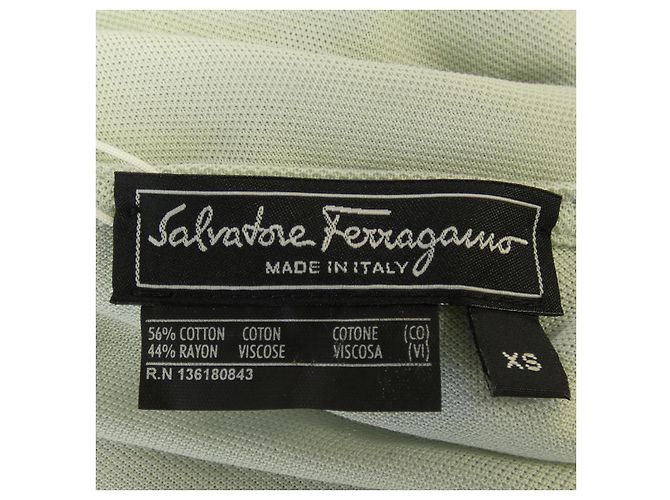 Salvatore Ferragamo Top Blau - Ansicht 3