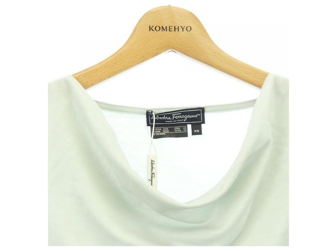 Salvatore Ferragamo Top Blau - Ansicht 4