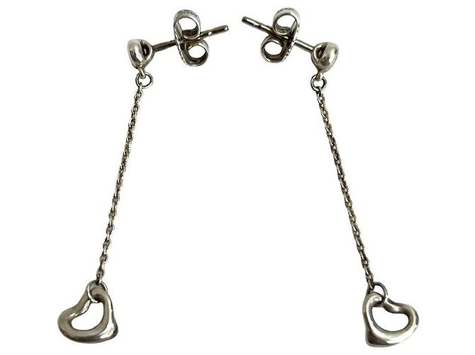 Tiffany & Co Pendientes TIFFANY&Co. Open Heart en plata - vista 3