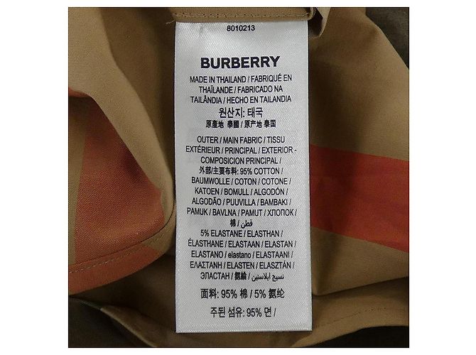 Camisa Xadrez Burberry 8010213 Marrom Preto Vermelho - vista 3