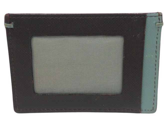 Paul Smith Leather Card Case Purple - view 2