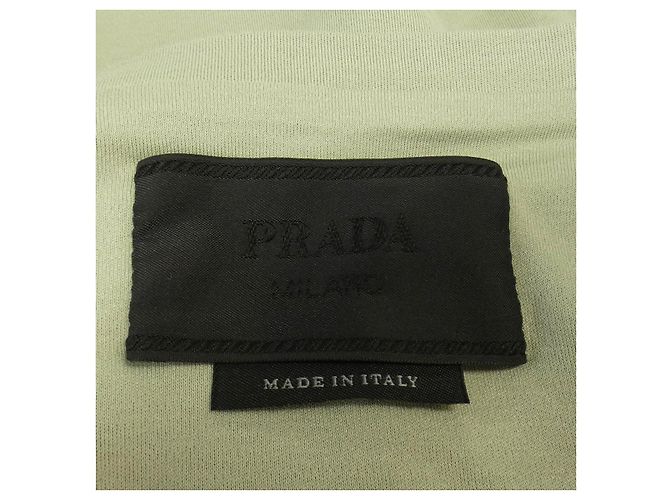 Prada Cotton T Shirt Green - view 4