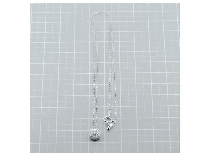 Autre Marque Collana Velletta Ottava Au750 Diamanti Argento - vista 6