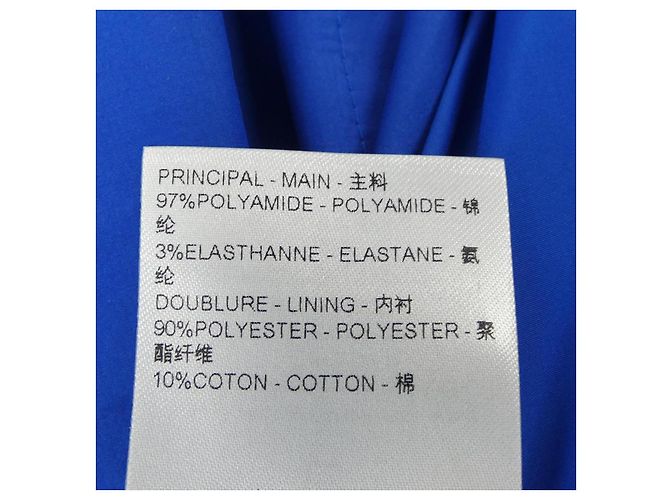 Louis Vuitton Jacke Blau aus Textil - Ansicht 3