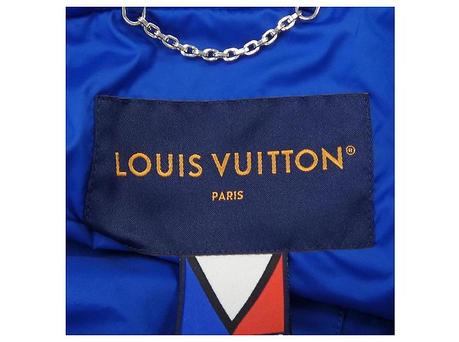 Louis Vuitton Jacke Blau aus Textil - Ansicht 4