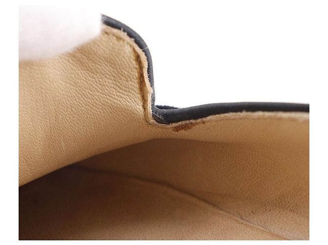 Mocassins en velours Chanel Coco Mark Noir - vue 9