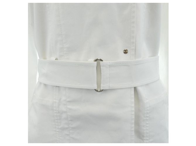 Hermès White Trench Coat - view 8