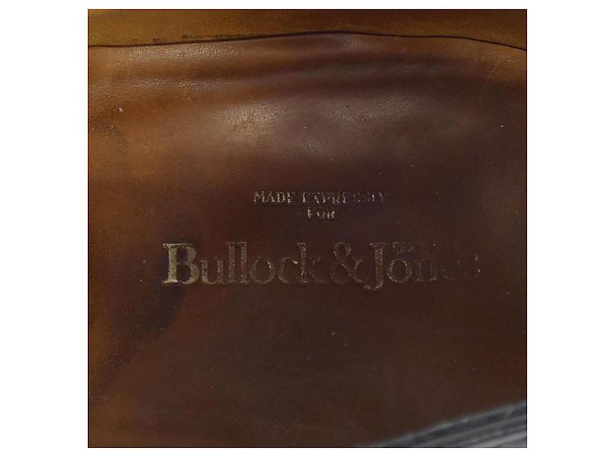 Autre Marque Bullock&Jones Lederschuhe Schwarz - Ansicht 8
