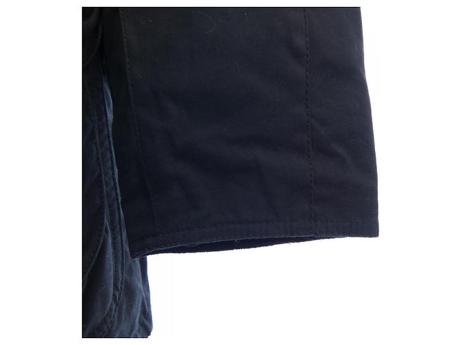 Barbour Classic Mantel Navy Blau Marineblau - Ansicht 6