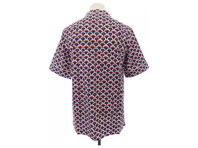 Camisa de algodão Valentino Azul - vista 2