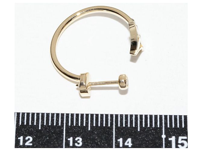 Pendiente único Louis Vuitton Monogram Idylle Au750 Diamond Dorado - vista 3