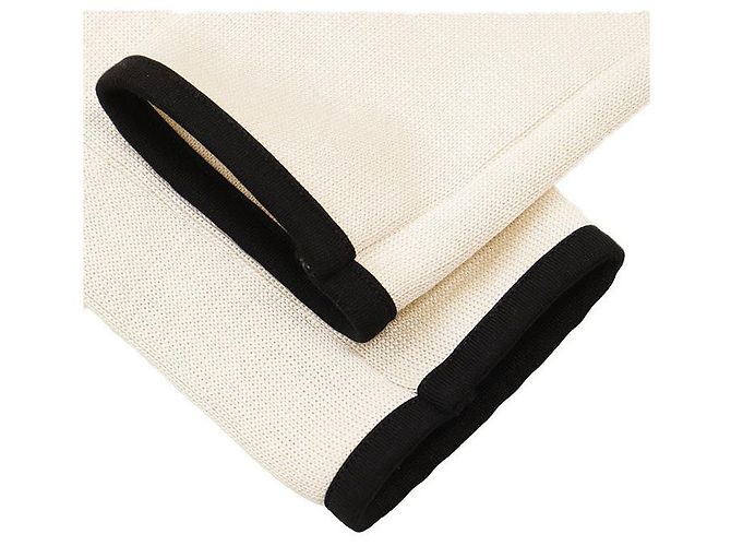 Top corto de punto de seda Chanel 21S P70684 Negro - vista 13