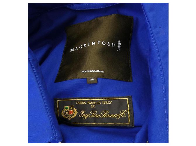 Trench Coat Mackintosh Azul - vista 4