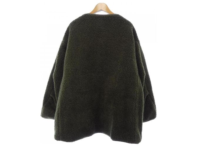 Autre Marque CLANE Mantel Grün Khaki - Ansicht 2