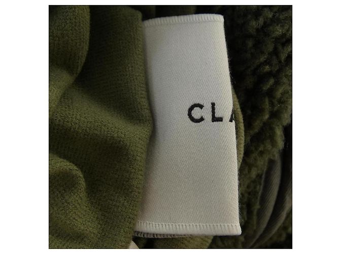 Autre Marque CLANE Mantel Grün Khaki - Ansicht 4