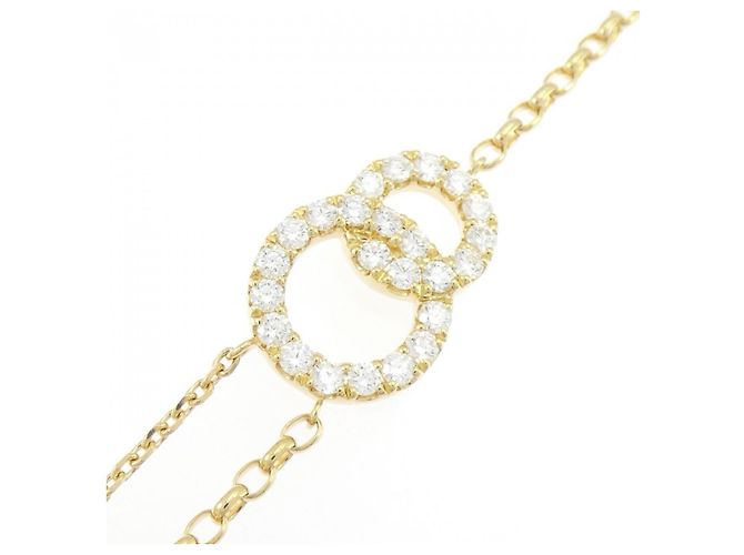 Autre Marque Monnickendam Au750 Diamantenhalskette Golden - Ansicht 3