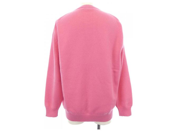 Malhas de cashmere Hermès Rosa - vista 2