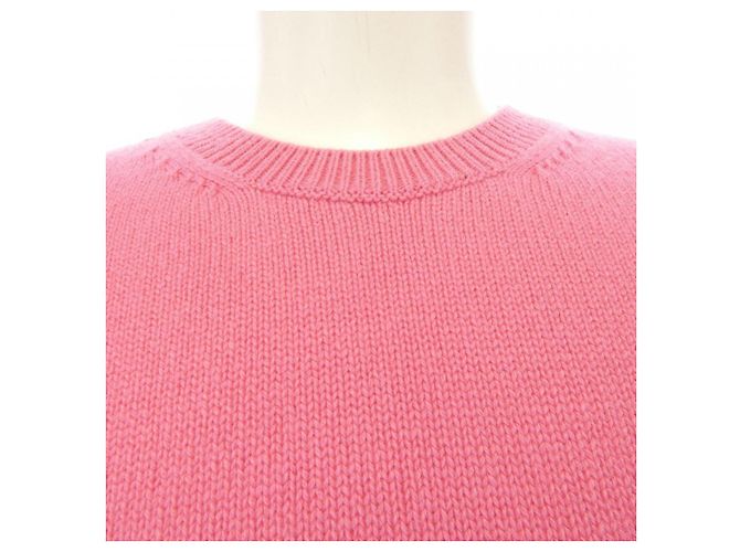 Malhas de cashmere Hermès Rosa - vista 5