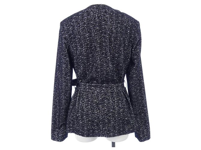 Giacca Chanel LOOK7 Nero - vista 2