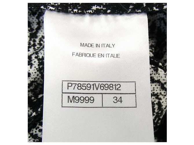 Giacca Chanel LOOK7 Nero - vista 4