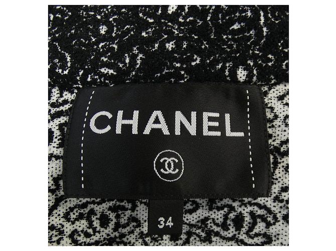 Giacca Chanel LOOK7 Nero - vista 5