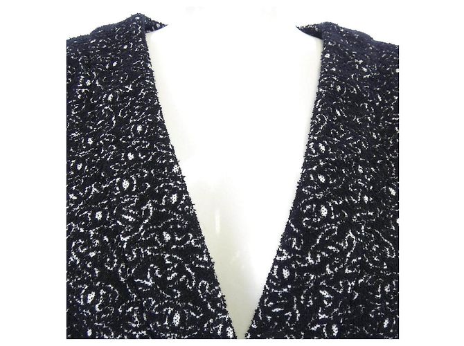 Giacca Chanel LOOK7 Nero - vista 6