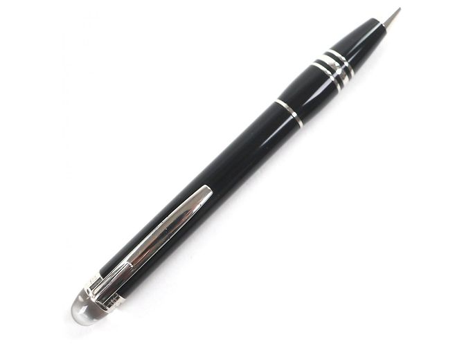 Bolígrafo Montblanc Starwalker Negro Plata - vista 2