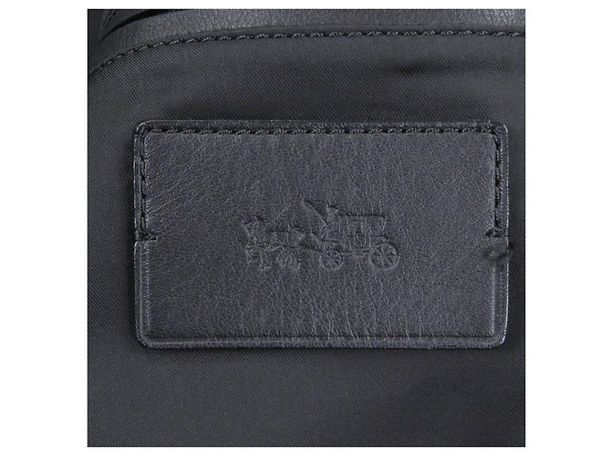 COACH Jacke aus Rindsleder Schwarz - Ansicht 6
