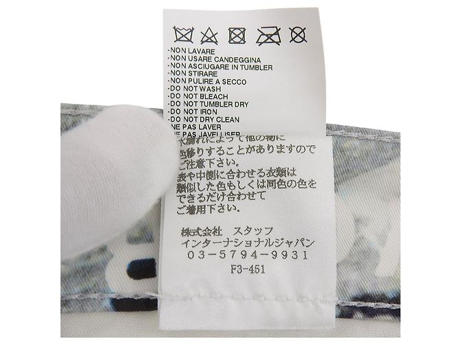 Maison Martin Margiela Pantaloni in cotone MM6 Maison Margiela Multicolore - vista 10