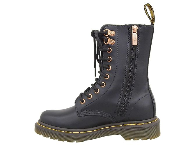 Autre Marque Dr.Martens 1490HDW Lederstiefel Schwarz - Ansicht 3