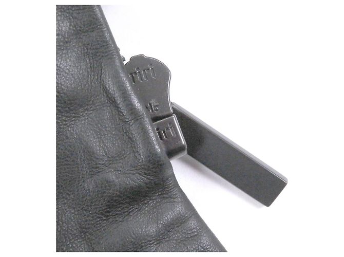 Autre Marque Dupont Lammlederjacke Schwarz - Ansicht 5